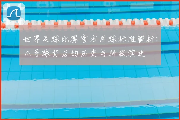 世界足球比赛官方用球标准解析：几号球背后的历史与科技演进